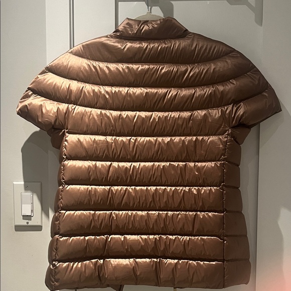 Martha Stewart Gold Brown Puffer Jacket with front pockets (Herno lookalike) - Picture 4 of 4